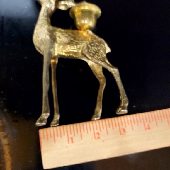 Vintage Brass Candel Holders. - Picture 7 of 9